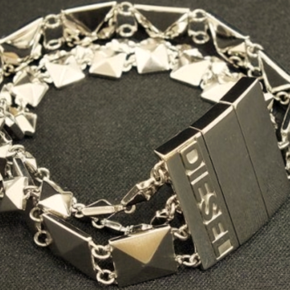 Authentic •  Diesel Stainless Steel Bracelet